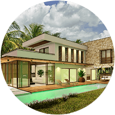 The coral modern villas